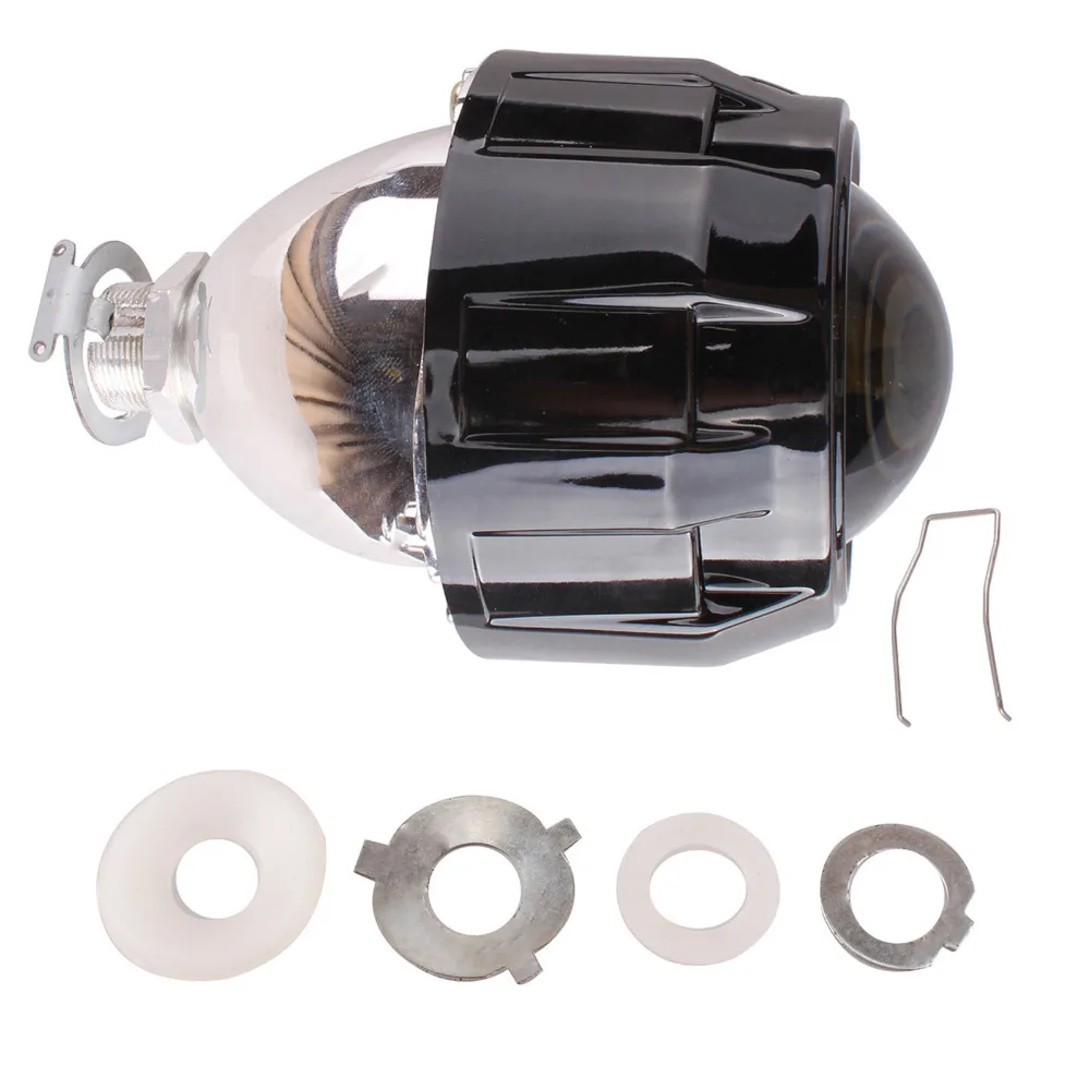 2 шт. 5 &quotRHD/LHD Автомобильный двигатель для HID проектора Halo объектив угол глаз фары