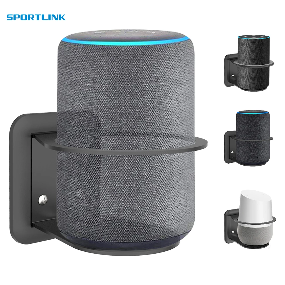Металлическая настенная вешалка для Amazon Alexa Echo Plus 2nd и Google Home