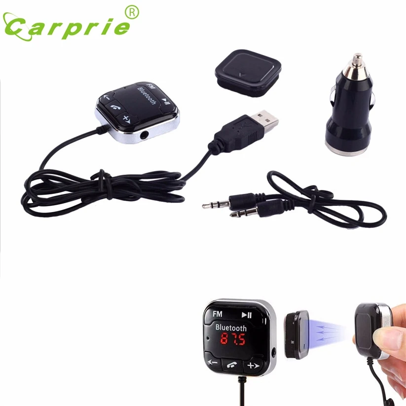 Автомобильный стильный комплект CARPRIE беспроводной Bluetooth fm передатчик mp3 плеер USB SD