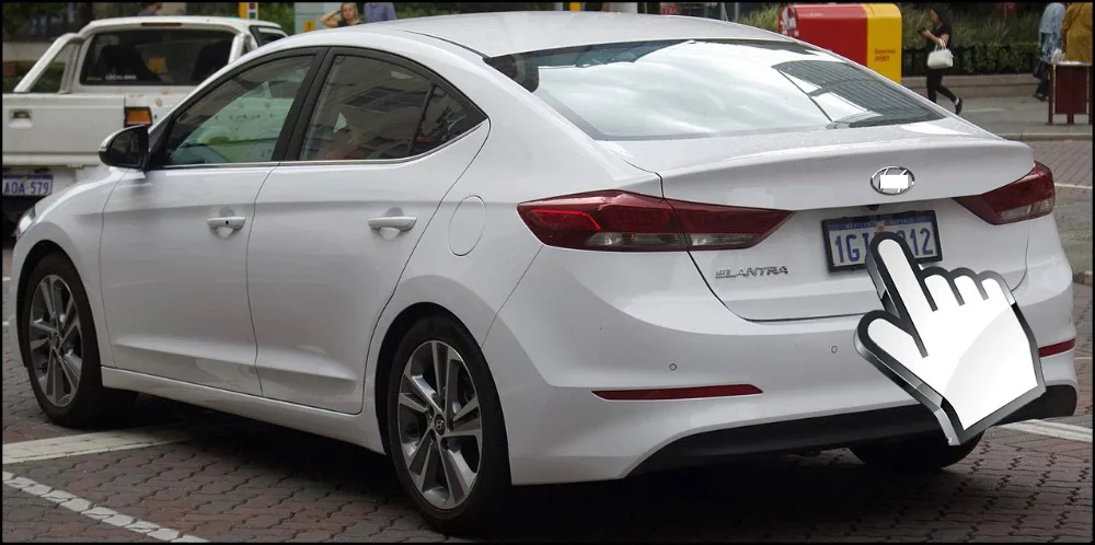 Камера заднего вида для hyundai Elantra AD/Avante/super Elantra~ MK6 CCD камера ночного видения