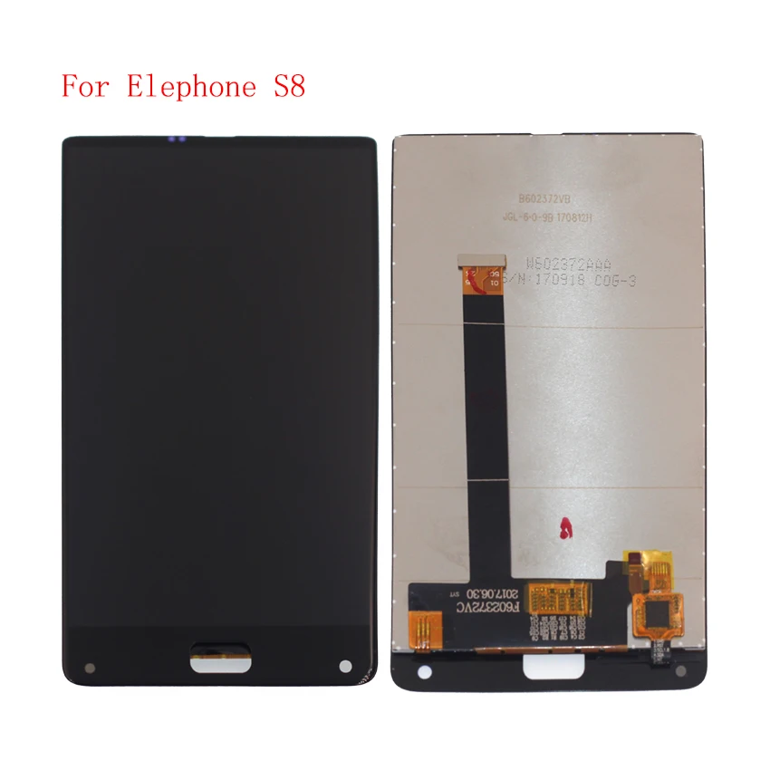 Высокое качество для Elephone S8 ЖК-дисплей кодирующий преобразователь сенсорного