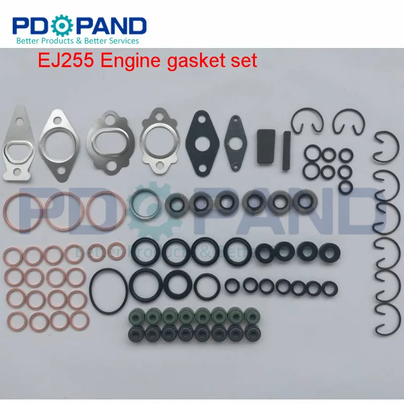 EJ255 полный комплект прокладок 10105AB070 10105AB230 для SUBARU Forester SH 2.5XT SH 2,5 T/Legacy GT2.5/Outback GE 2,5 T