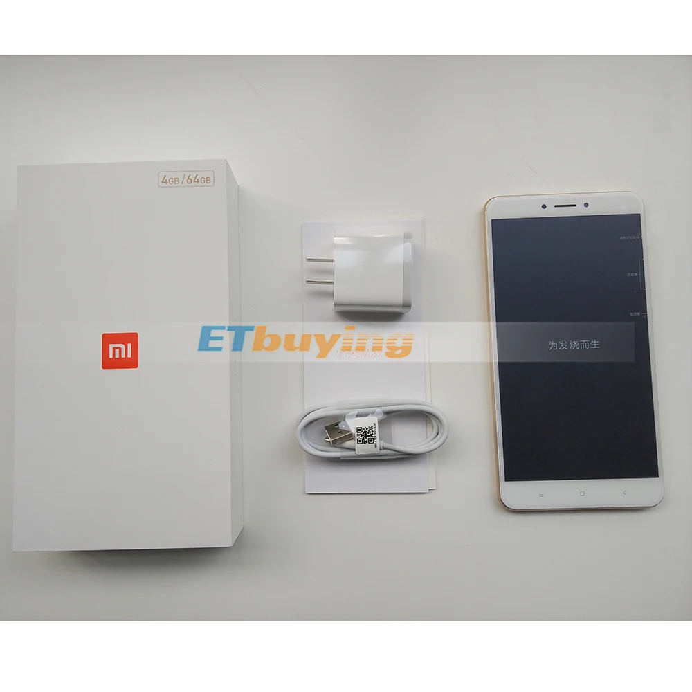 Оригинальный Xiaomi Mi Max 2 мобильный телефон 4 ГБ Оперативная память 64 Phablet Snapdragon 625 Octa