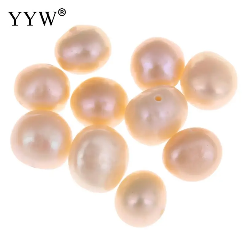 Бусины Из Натурального пресноводного жемчуга бусины россыпью цвет розовый