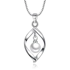 Милый искусственный жемчуг кулоны ожерелья для женщин Collier Femme серебряного цвета ожерелья OL стиль Модные ювелирные изделия аксессуары подарок