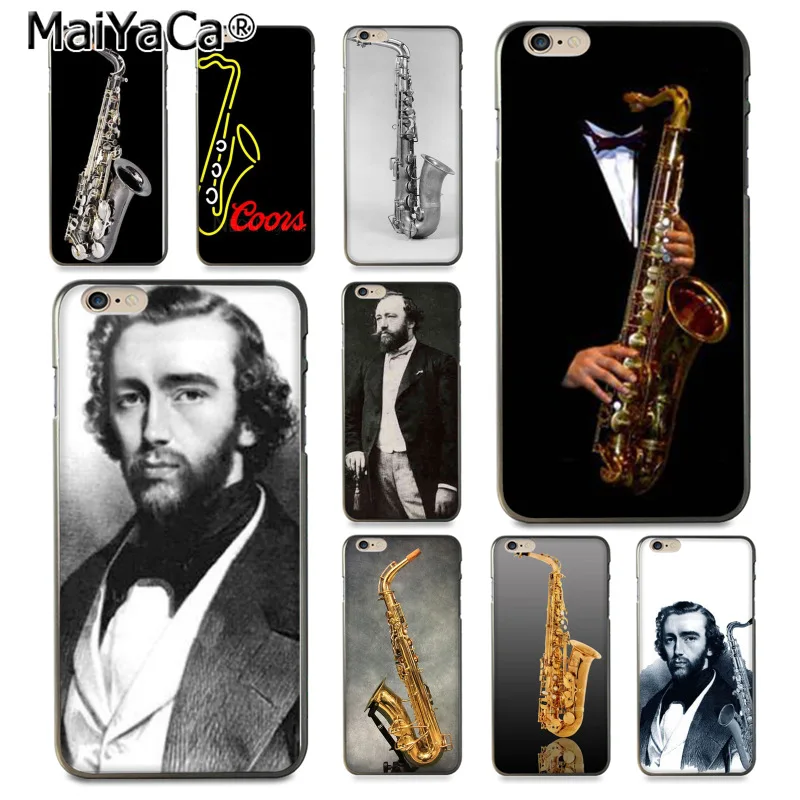 Музыкальный инструмент MaiYaCa Antoine Joseph Sax разноцветный Роскошный чехол для телефона