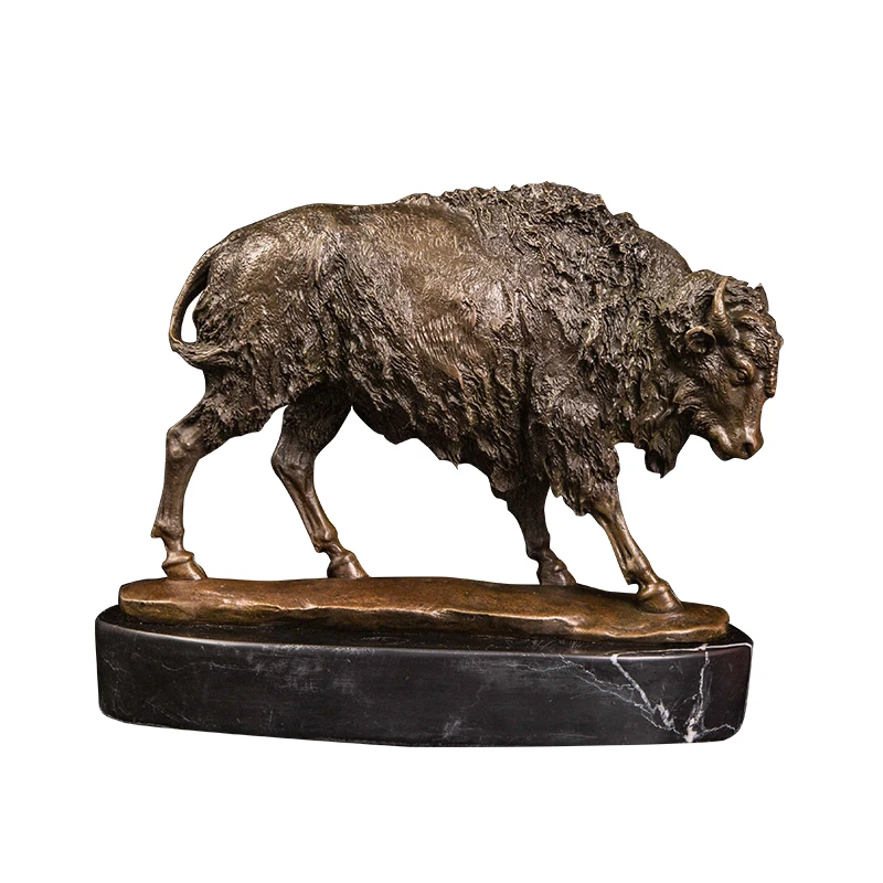 ArtsHom DW 097 статуэтка животного бронзовая статуя овцы скульптура Металлическая
