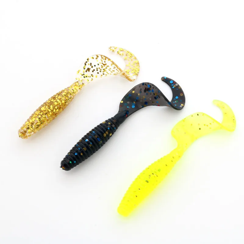 30 шт./лот 4 5 см Мягкая приманка-личинка приманка для рыбной ловли в виде червя |