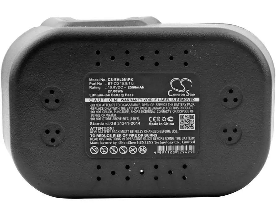 Кэмерон китайско 2500 мА/ч Батарея для BT CD 10 8/1 Li ion аккумулятор Мощность инструменты