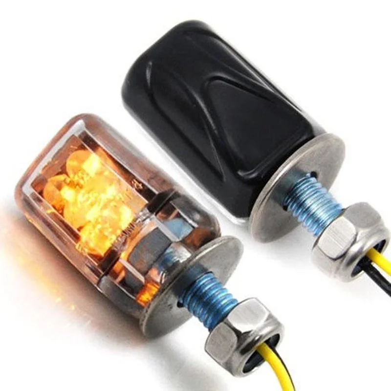JX LCLYL 2 шт. 6LED Мотоцикл Мини указатель поворота светильник мигалка индикаторная