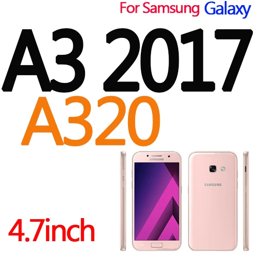 A3 2017 A320 Чехол-портмоне из кожи с откидной Чехол для телефона для samsung Galaxy A3 A7 A5 J3 J5 J7 Neo J701 J5 J7 J2 Prime A8 A6 S9 Plus чехлы - Цвет: A3 2017 A320