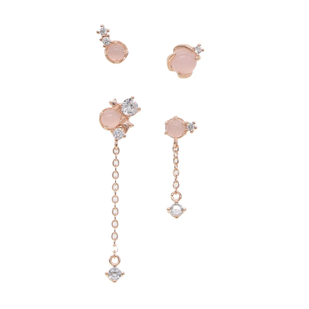 4 шт./комплект женские серьги-подвески с кисточкой | Украшения и аксессуары