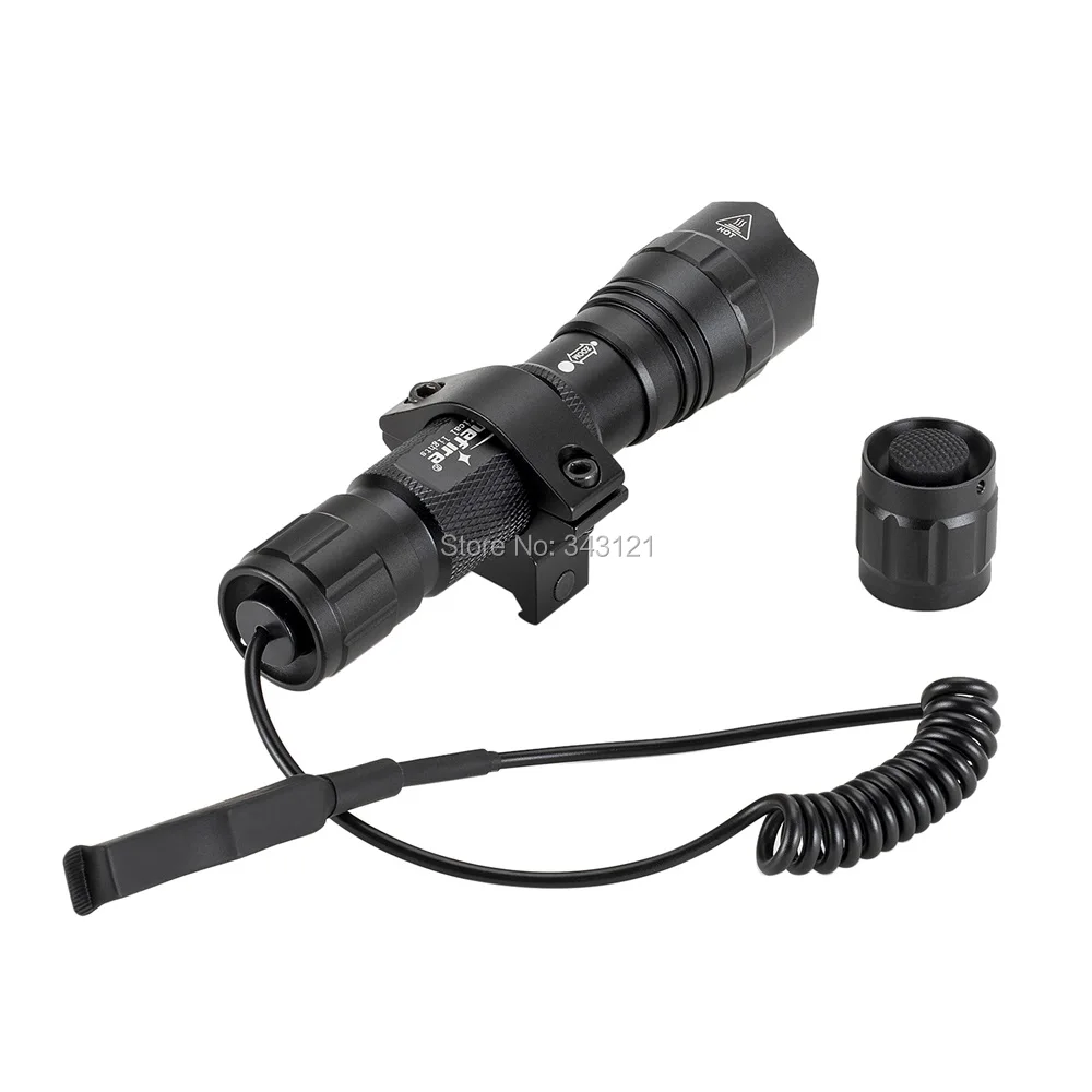 AloneFire tk503 тактический фонарь фонарик Штатив для охоты крепление оружие Свет пистолет фонарь для ружья