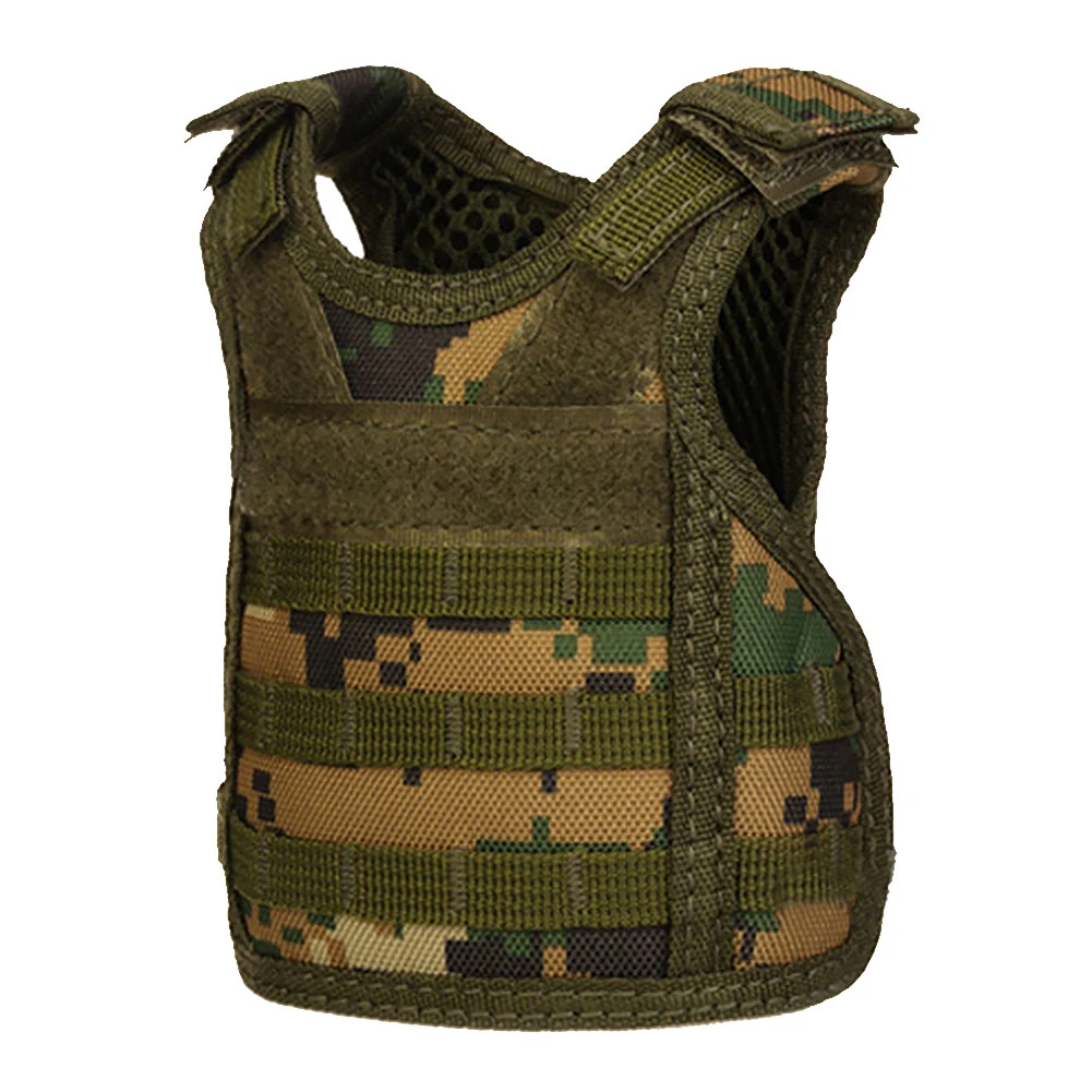 Миниатюрный Камуфляжный мини пивной жилет тактический военный держатель для