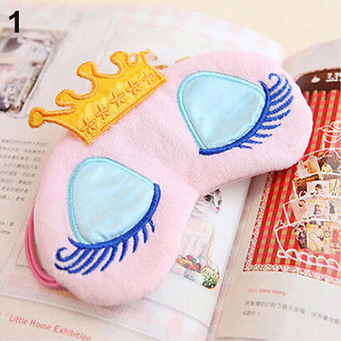 Принцесса Корона фантазия глаза спящий путешествия рукав повязки для Yeax | Дом и