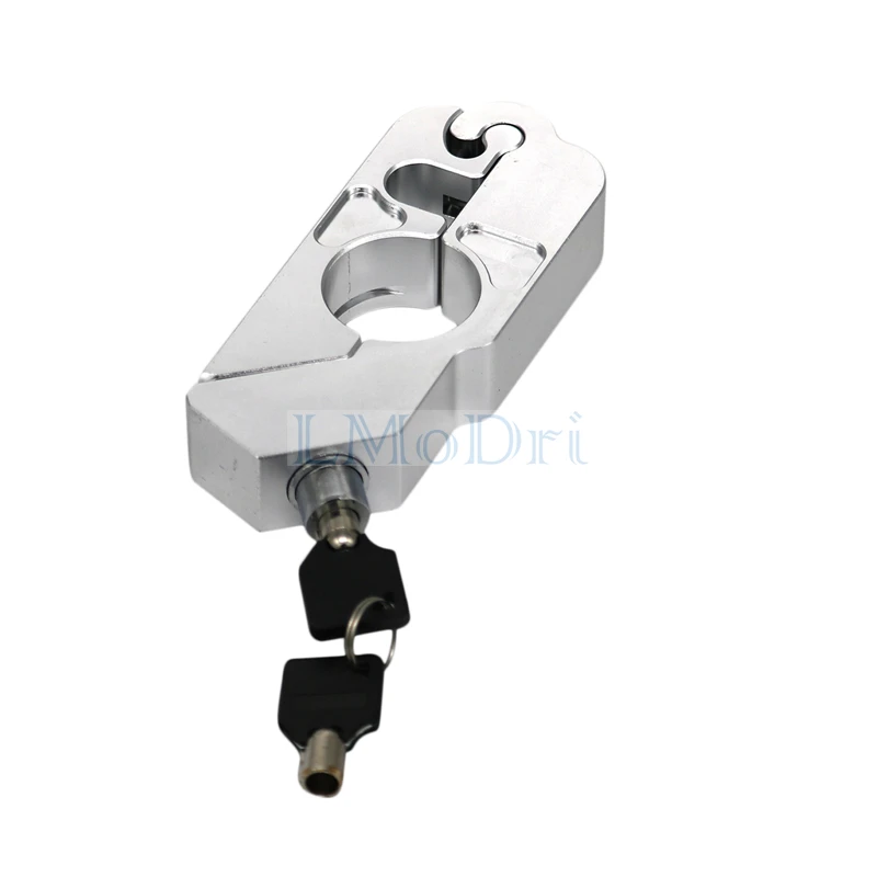 LMoDri CNC руль мотоцикла замок тормозной рычаг дроссельной заслонки сцепление замки безопасности Байк скутер безопасность Противоугонная защита
