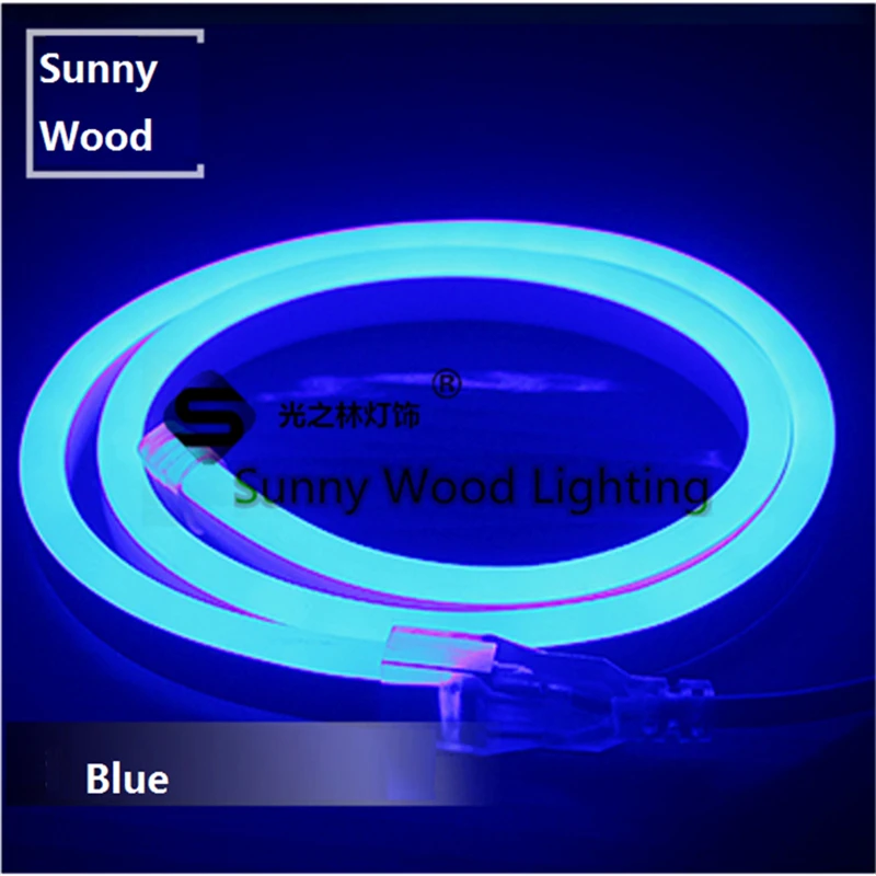 Бесплатная доставка DHL 10 м/рулон мини неоновые гибкие трубки 220V 2835SMD 120LED/m