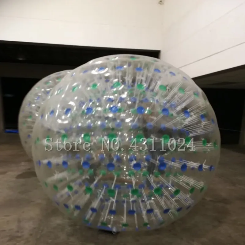Бесплатная доставка надувной шар из ПВХ диаметром 2 5 м для Зорба мяч игры в футбол