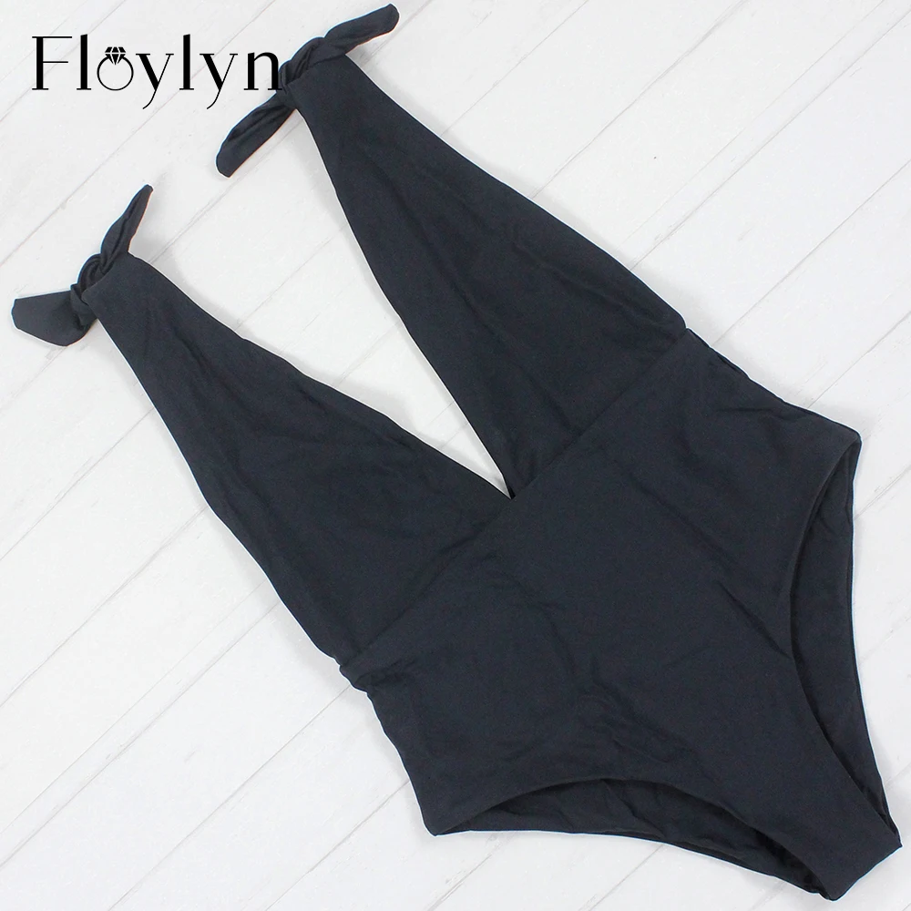 FL01212 Floylyn, новинка, глубокий v-образный вырез, сдельный купальник, сексуальный, сдельный купальник, боди, купальники для женщин, погружающийся, сдельный купальник - Цвет: FL01212