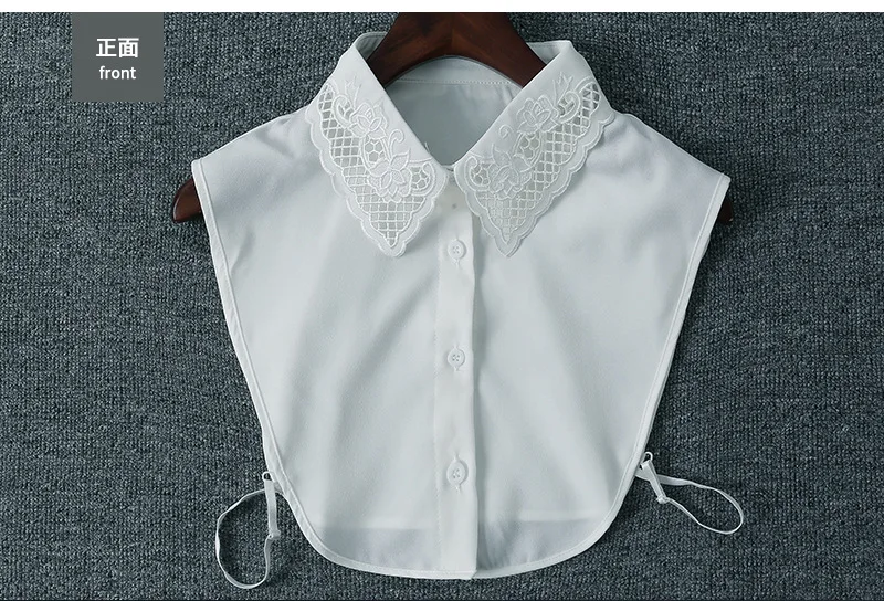 Свитер женский белый шифоновый с искусственными кристаллами|blouse collar|collar shirtwhite