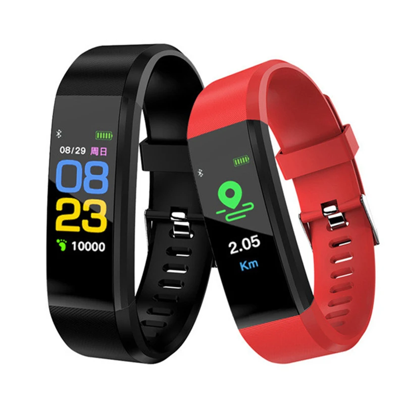 Smartwatch For Men Women Smart Heart Rate Monitor Sports Bracelet IP67 Waterproof Touch Wristband Pedometer Fitness Watch | Наручные часы