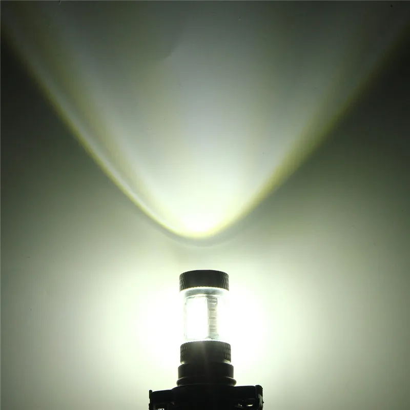 H16 6W чистый белый 15 SMD светодиодный автомобиль фары 6000K 550Lm 2323 чипы Противотуманные