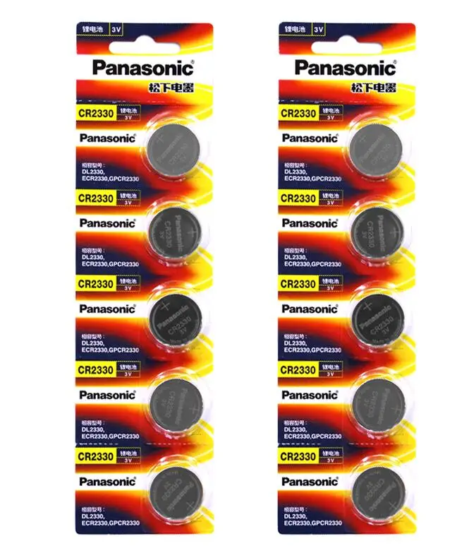 1000 шт./лот новый оригинальный аккумулятор для Panasonic CR2330 3V игрушки Часы Будильник