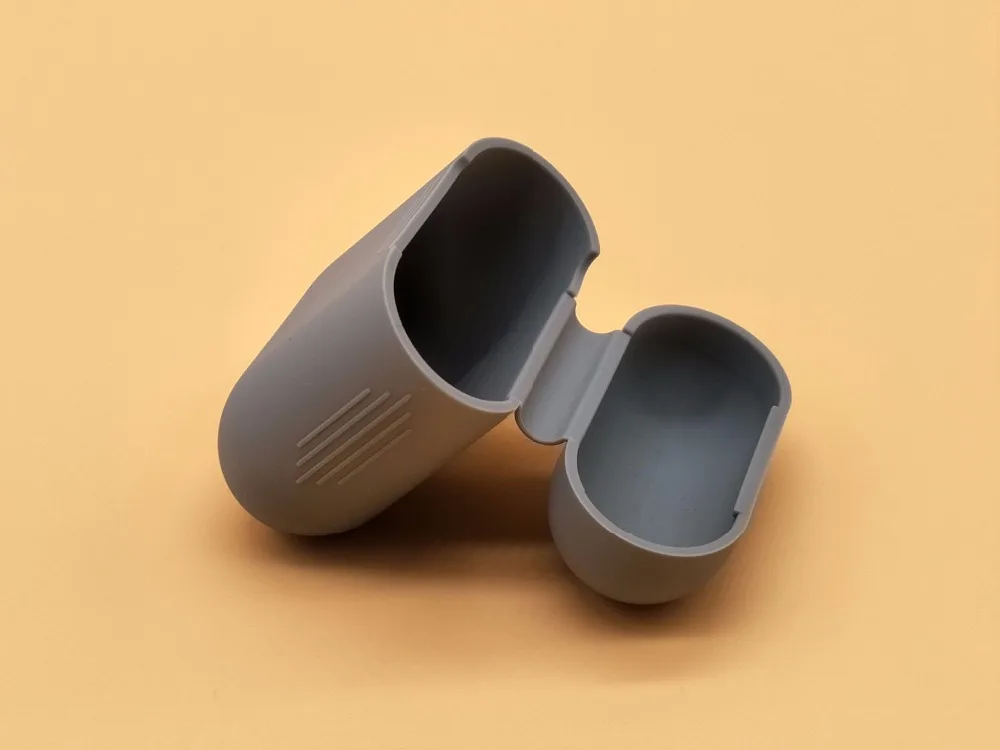 Силиконовый чехол для Apple Airpods, защитный чехол с защитой от потери, Беспроводные аксессуары для наушников, белый, черный, красный