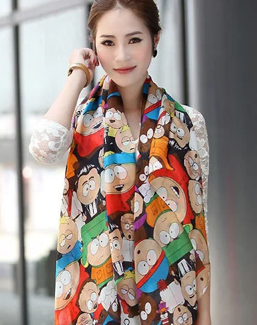 Женский шарф модный длинный из шифона 30 стилей 1 шт./лот SW52 | Аксессуары для одежды