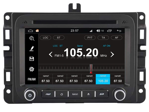 8-Core S200 Android 8 0 автомобиль gps DVD плеер для DODGE Оперативная память 1500 2014 автомобилей