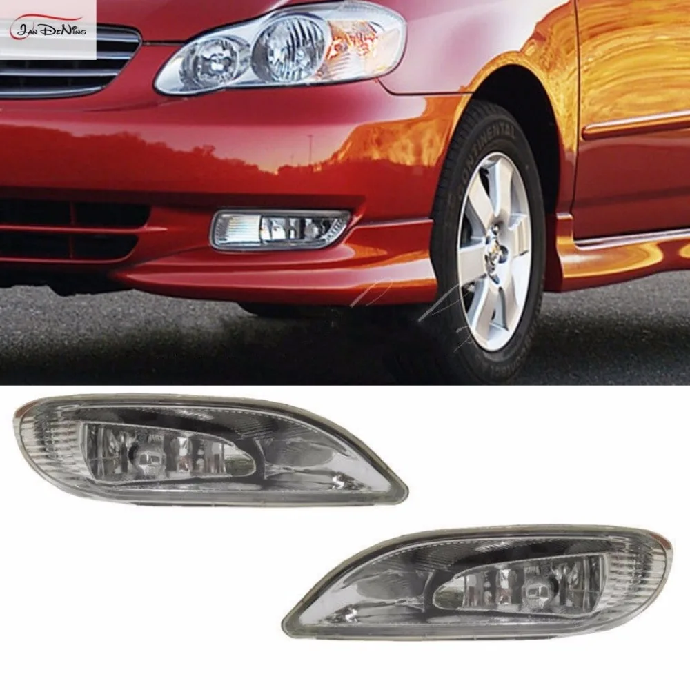 JanDeNing Автомобильные противотуманные фары для 2003 2004 Toyota Camry (США Тип и Япония тип)