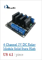 Один 1 канал 5 В/12 В релейный модуль щит с опора для оптопары высокий и низкий уровень триггера для Arduino
