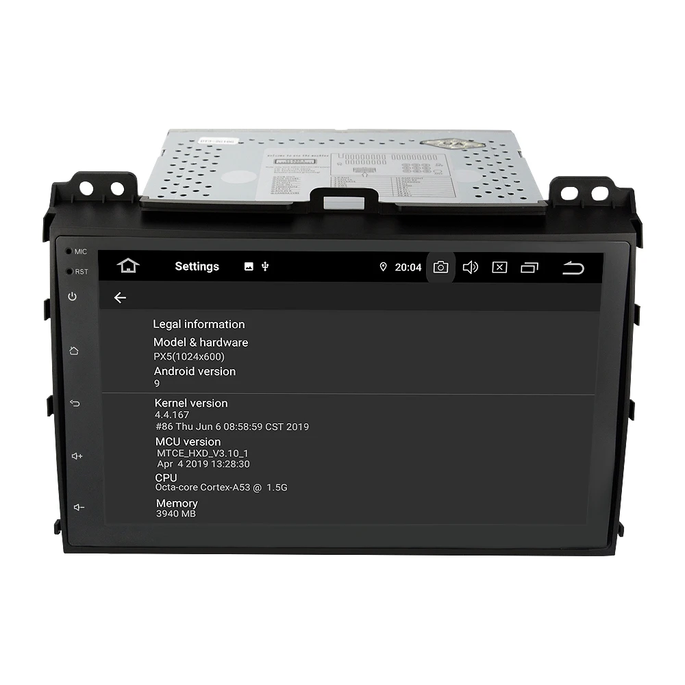 EKIY " ips 2 Din Android 9,0 Автомобильный мультимедийный плеер авторадио DVD для Toyota Prado 120 Land Cruiser gps навигация магнитофон