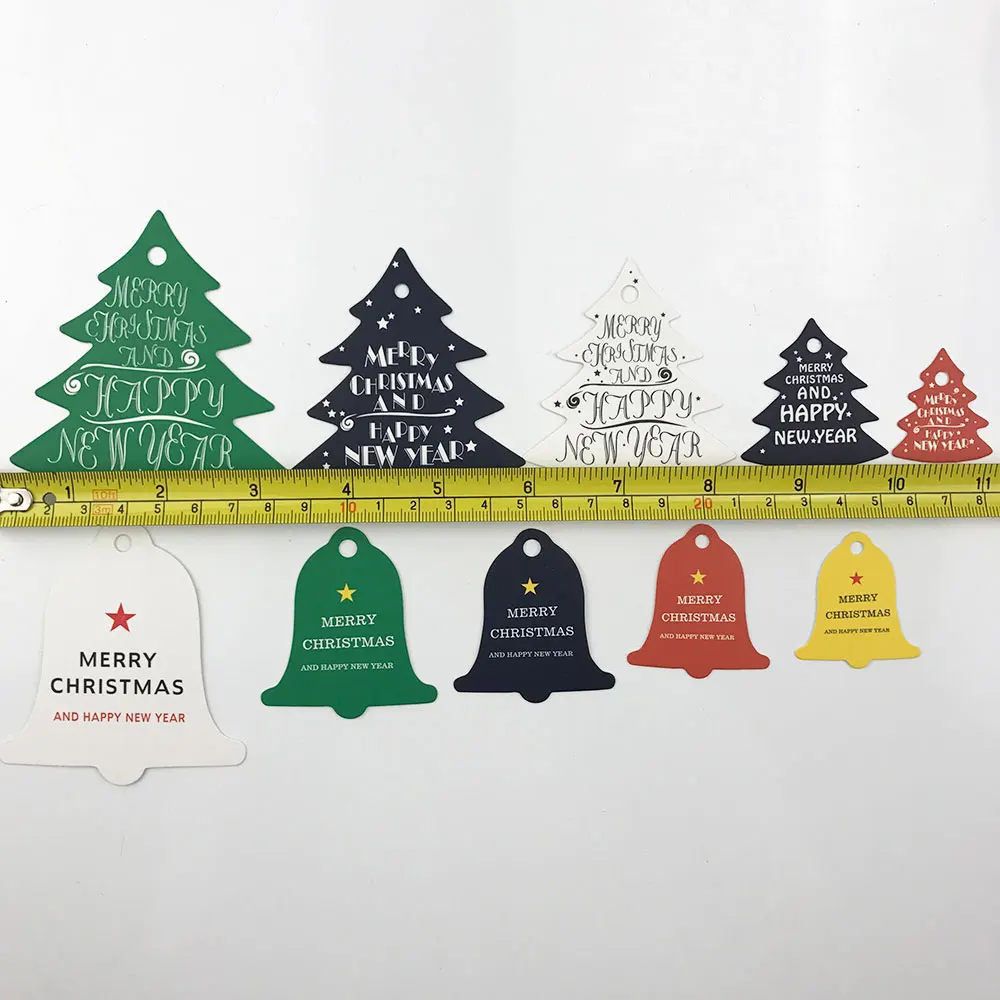 Подвесные бирки в виде звезд на рождественскую елку 42 шт. украшение для мешков