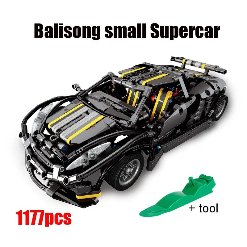 XINGBAO Technic блоки F1 гоночный автомобиль строительные блоки модель детские игрушки Совместимость с логотипом автомобиля блоки Assassin X19 кирпичи автомобиль - Цвет: 07002