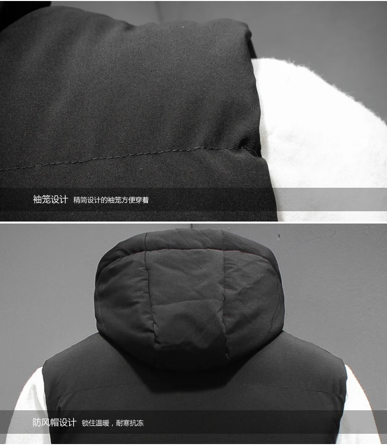 Размера плюс 8XL 7XL Новинка Для Мужчин's хлопчатобумажный жилет зима Для мужчин Модная Детская куртка с капюшоном; большие размеры; повседневные тёплые полусапожки Большие размеры Для Мужчин's Куртки