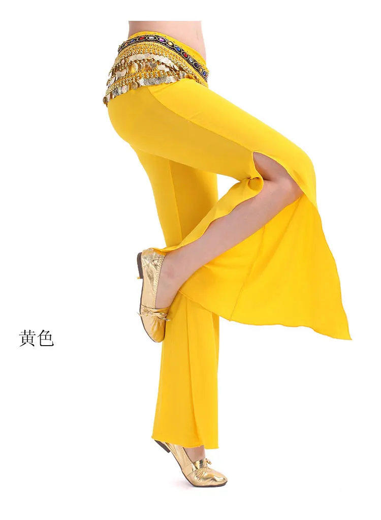 Yellow Pant Only Женские леггинсы для Танцев Живота женские танца живота трико для танца живота египетские брюки для клуба взрослых тренировочные брюки для танца живота юбка - Цвет: Yellow Pant Only