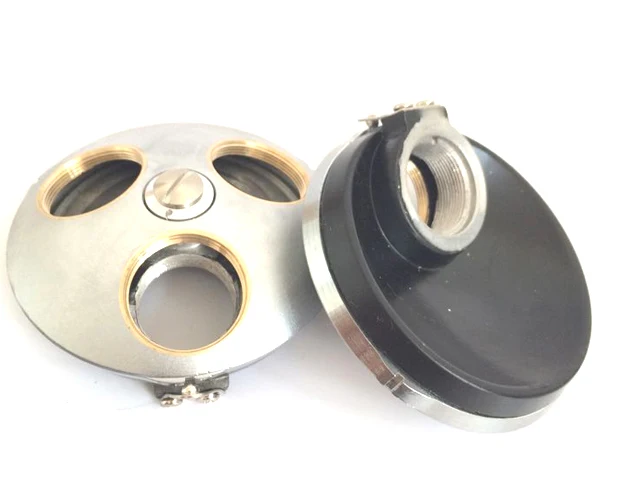 3 holes objective converter for Biological Microscope Revolving Nosepiece 3-hole Objective Lens Adapter Holder | Инструменты