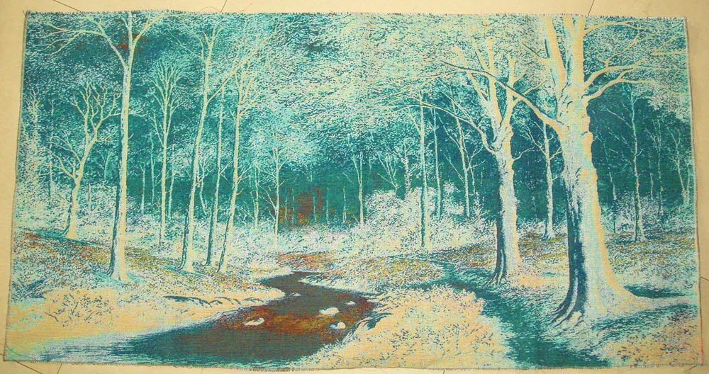 Бесплатная доставка Большие размеры Гобеленовые ковры природный пейзаж стиль