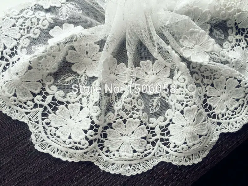 3 ярда/партия кружевная ткань с вышивкой ширина 23 см|accessories punk|accessori motoaccessories kia |