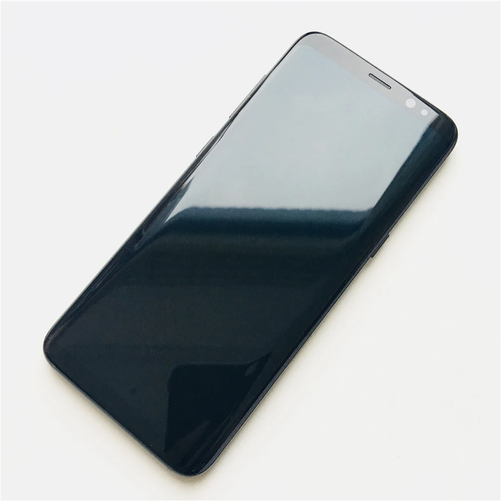 Супер AMOLED lcd S8 G950F G950FD G9500 G950U дисплей протестированный рабочий сенсорный экран в сборе для samsung Galaxy s8 lcd
