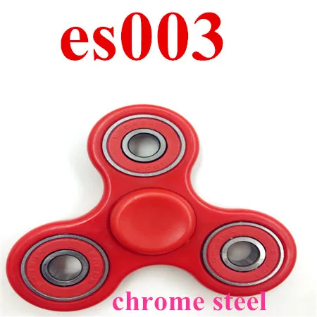 1 шт. детский подарок EDC Tri-Spinner игрушки краб ручной Спиннер металлический Спиннер палец гироскоп взрослые с СДВГ декомпрессия Спиннер игрушка - Цвет: 1 pc GCR15 R Red