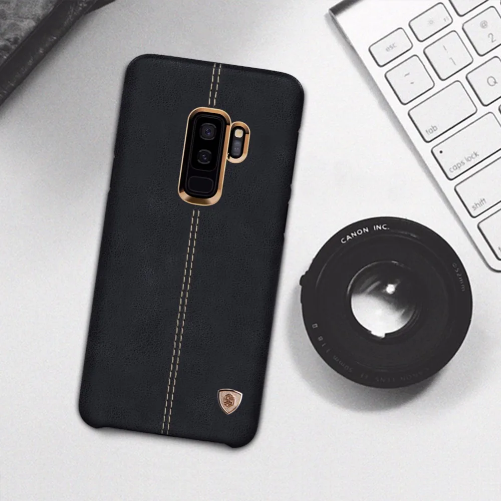 Чехол для Samsung Galaxy Note 9 Nillkin Englon S9 кожаный чехол телефона Note9 роскошная задняя