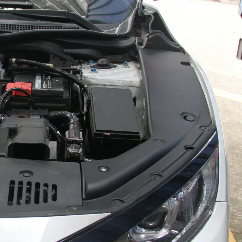 Крышка автомобильного двигателя из АБС крышка листа подходит для Honda 10 поколения