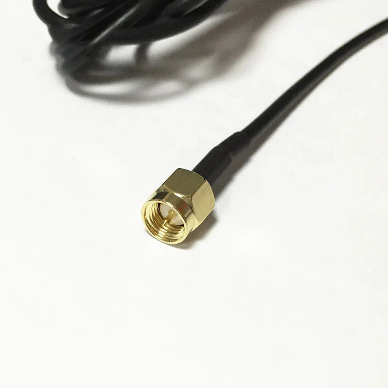 Gsm антенна 7dbi-8dbi 900/1800 МГц магнитное основание Sma разъем обжимной RG174 кабель 3 метра