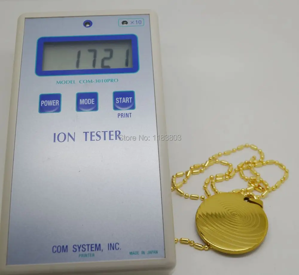 Бесплатная доставка 12 шт./лот золото нержавеющая сталь Квант энергии скалярный