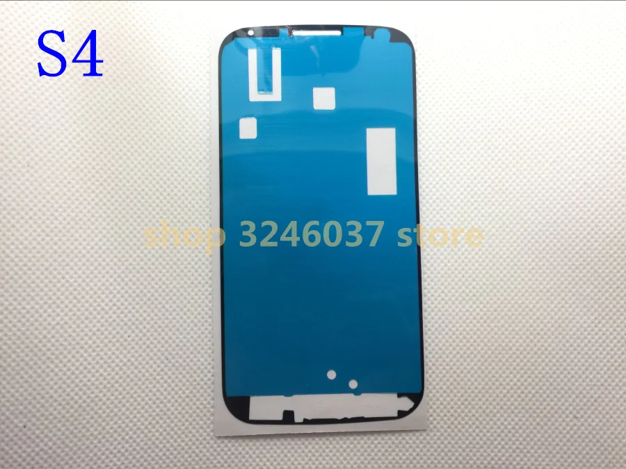 

100pcs/lot Front Housing Frame Bezel Plate Adhesive Sticker for Samsung Galaxy S4 S 4 IV i9500