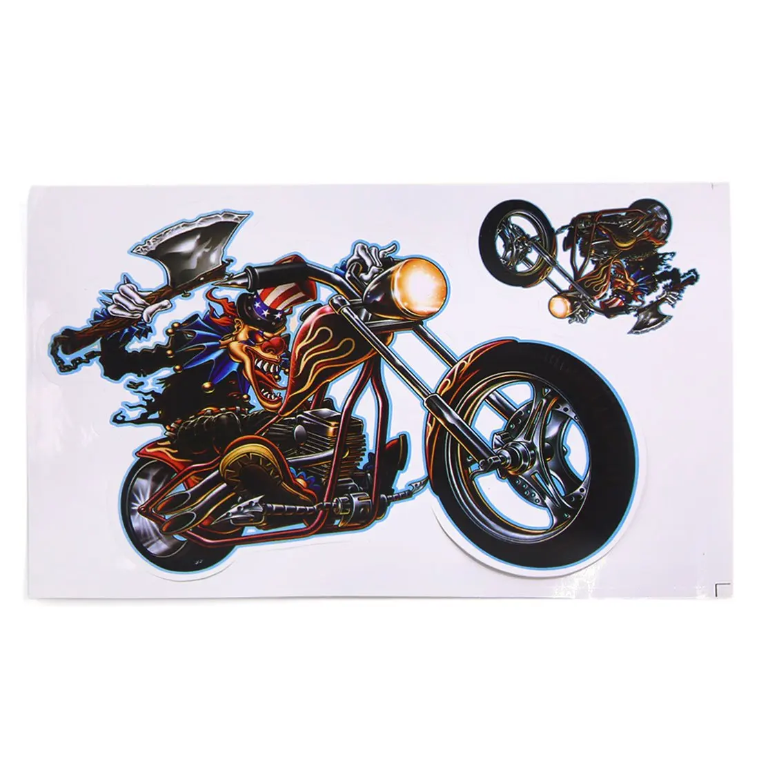 Uxcell Универсальный Джокер с мотором Виниловая наклейка для автомобиля мотоцикла