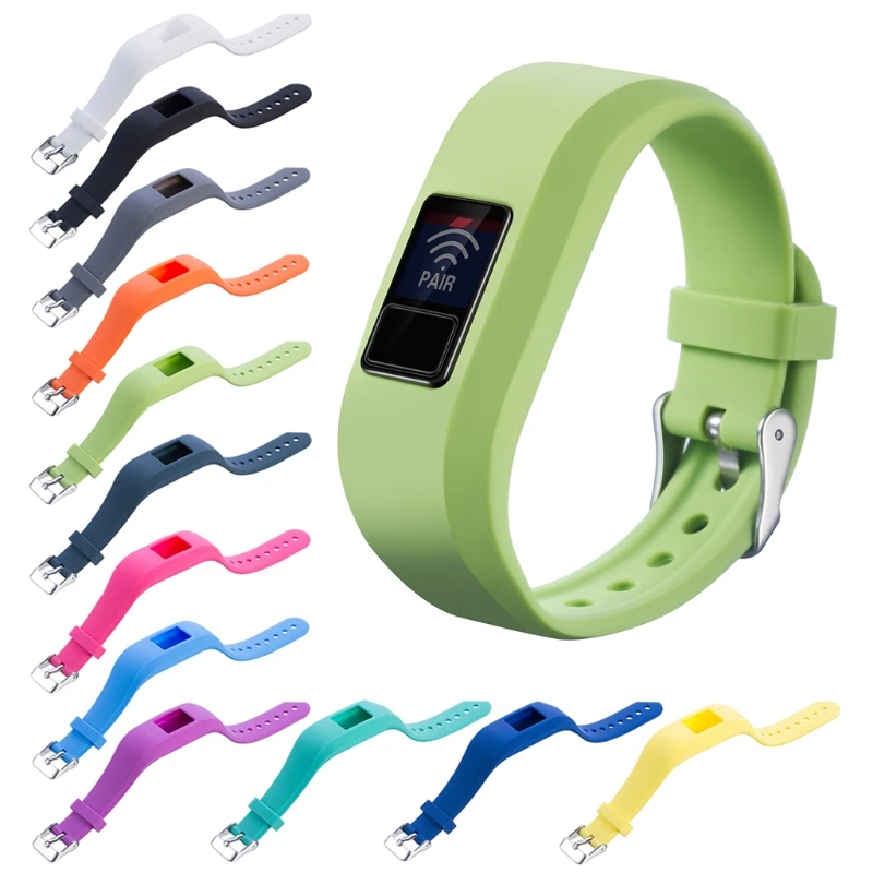 Смарт-часы OOTDTY ремешок из чистого силикона Замена для Garmin Vivofit JR JR2 Junior Fitness |