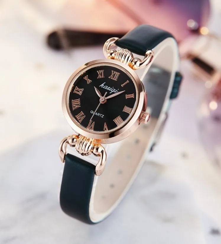 Women's Bracelet Watches Quartz Wrist Watch Retro Rainbow Design Casual Leather Band Ladies Dress Sport Relogio Feminino | Наручные